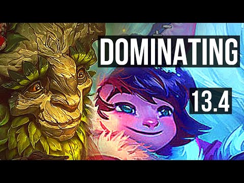 IVERN vs NUNU & WILLUMP (MID) | Rank 3 Ivern, 8/1/8, 1.9M mastery | KR Grandmaster | 13.4