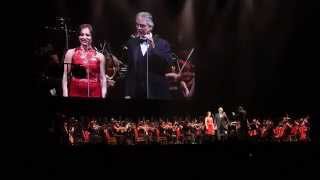 Andrea Bocelli : Traviata Brindisi - duet with Adrien Szekeres