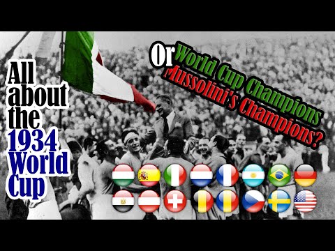 1934 World Cup ⚽ ITALY🏆 Road to victory 🎖️