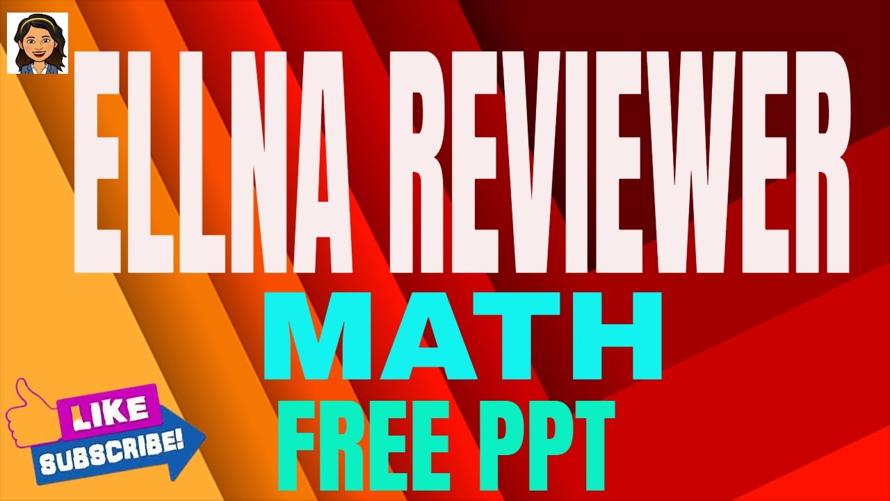 ELLNA MATH REVIEWER 2024 / GRADE 3 ELLNA