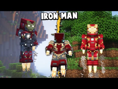 I Become Iron Man Bringing Blessings in Minecraft
