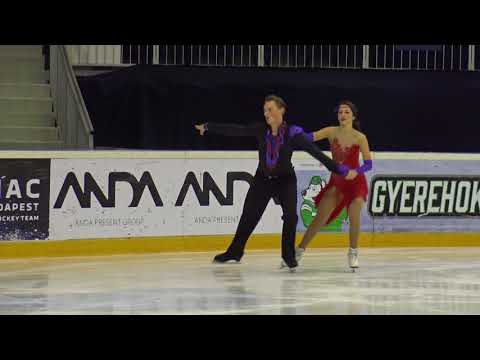 2017 Santa Claus Cup : Mina ZDRAVKOVA-Christopher DAVIS(BUL)- ID SENIOR FREE DANCE