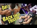 CHEST / BACK / TRICEPS - Day 2 of my 3 day split (How I Currently Train)