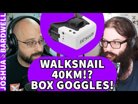 Walksnail System Goes 40km and New FatShark Recon Avatar Box Goggles! - FPV News