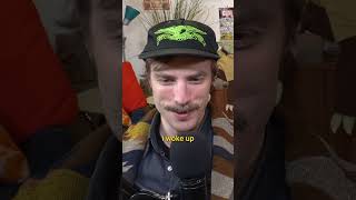 When you fall asleep at work...