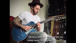 Video thumbnail for For sale @ www.MEISTEREDEGUITARS.com - Gain tone- Maybach Convair Customshop aged Pelham Blue, 60s by MEISTER EDE GUITARS