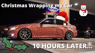 How to Christmas Wrap Your Car!