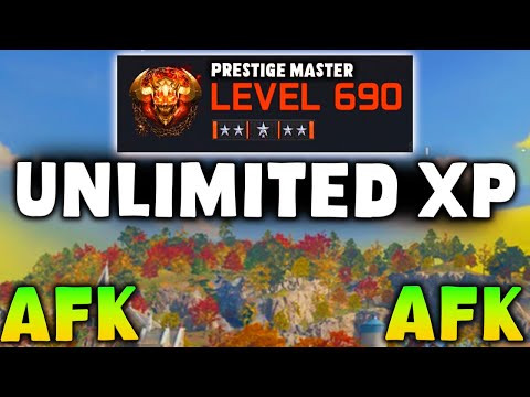 INSANE UNLIMITED XP EXPLOIT! BO7 WARZONE PRESTIGE MASTER LEVEL 100 AFK XP!