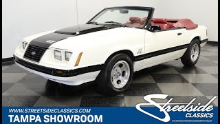 Video Thumbnail for 1983 Ford Mustang GT Convertible