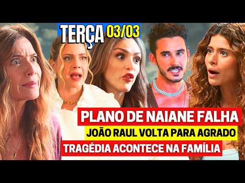 CORAÇÃO ACELERADO Capítulo de hoje TERÇA 03/03 Resumo Completo Nova Novela das 7 assistir ao vivo