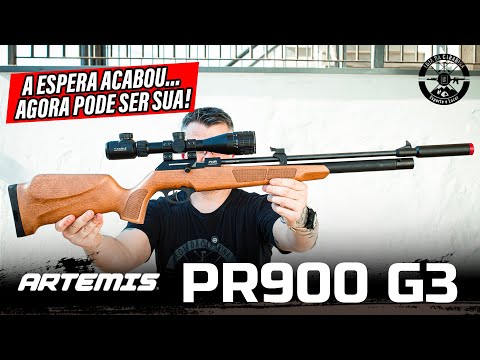 FINALMENTE CHEGOU! Carabina Artemis PR900W G3 5.5mm em Madeira!