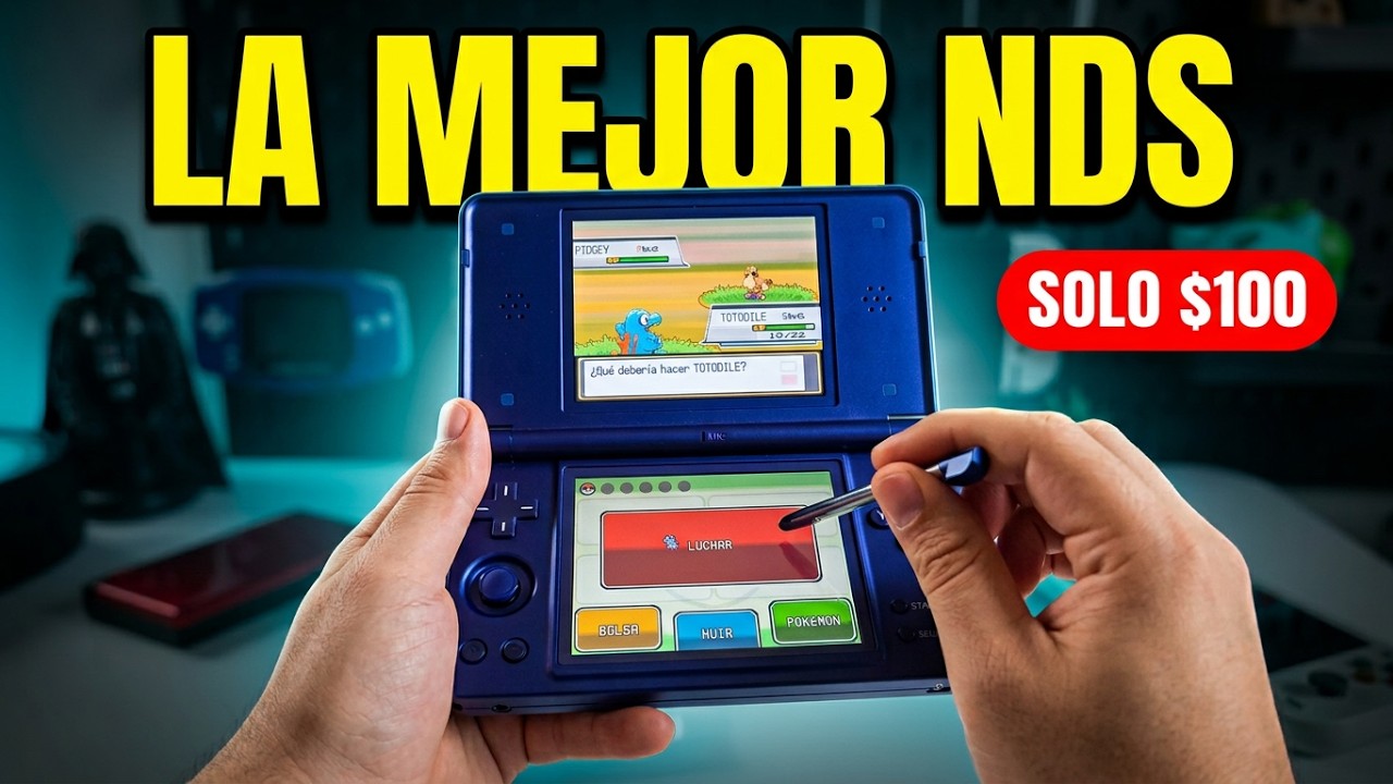 ¿Por qué la RG DS Plus es la MEJOR portatil para jugar NDS? | Mejor que Thor y Duo Lite?