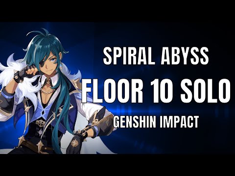 How To SOLO Spiral Abyss Floor 10 /w Kaeya