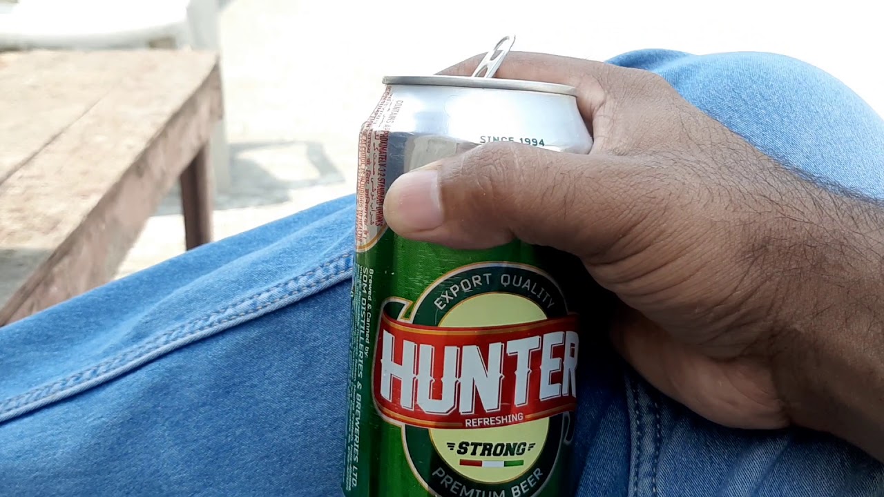 HUNTER BEER CAN (105Rs DELHI) |Garmi me Beer|