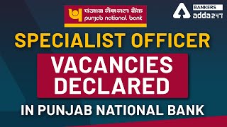 PNB SO (Specialist Officer) Recruitment 2020 | 535 Vacancies | Punjab National Bank Jobs 2020