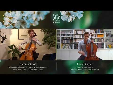 Live cello masterclass with Lionel Cottet | RJ Online Music Academy - Masterclass #3