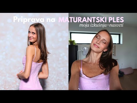 PRIPRAVA NA MATURANSTKI PLES🪩 frizura, makeup, outfit details, nasveti