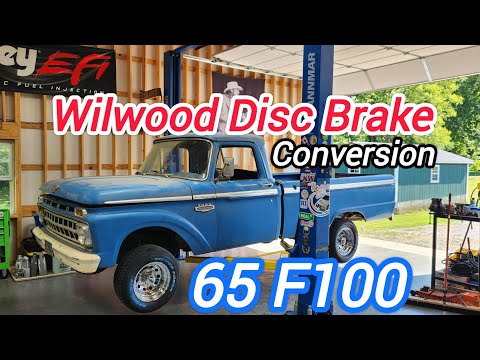 1965 Ford F-100 Wilwood Disc Brake Conversion.
