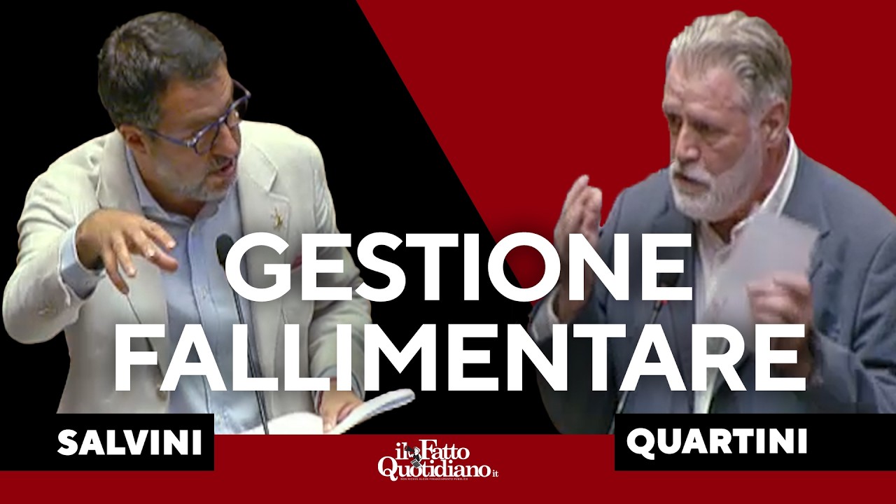 Quartini e Iaria attaccano Salvini sui treni: “Ministro a intermittenza, gestione fallimentare”