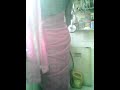 My Pink Transparent Saree