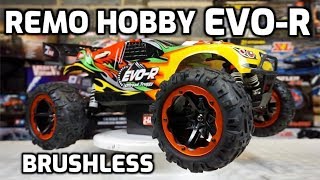 Remo Hobby EVO-R 8065 Brushless Truggy Unboxed & BASHED