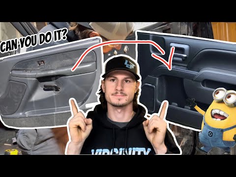 How To: Door Panel Swap 99-06 to 14-19 Silverado RCSB | Truck Build pt. 3