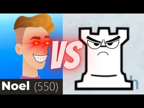 I played against a 550 rated bot with only a rook but the ending is unexpected..