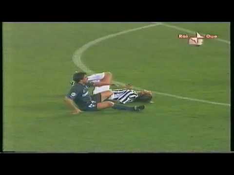 Finale Coppa Italia Juventus Lazio 2 - 2  2003 2004 partita intera 1°tempo