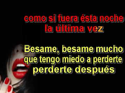 download lagu mp3 mp4 Besame Mucho Cha Cha Karaoke, download lagu Besame Mucho Cha Cha Karaoke gratis, unduh video klip Besame Mucho Cha Cha Karaoke