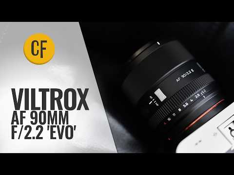 VILTROX AF 90mm F2.2 EVO Telephoto Prime Lens, Large Aperture, APS-C Camera Lens, Auto Focus Lens for Sony E Mount Cameras, Ideal for Portrait, Stage, Sports Shooting, Pet Photography video review thumbnail