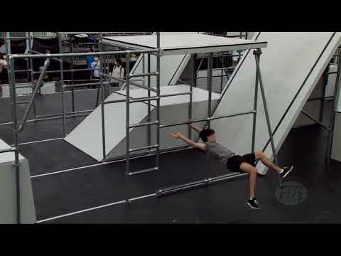 RUDOLPH Shea (USA) - 2022 Parkour Worlds, Tokyo (JPN) Qualification Parkour Freestyle Run 1