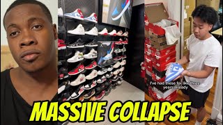 The Sneaker Market just massively COLLAPSED Now Resellers Are PANICKIN