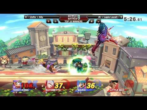 Midwest Mayhem 8 Doubles  TOP 16 WINNERS - ZeRo + Ally vs JK + Lapis Lazuli
