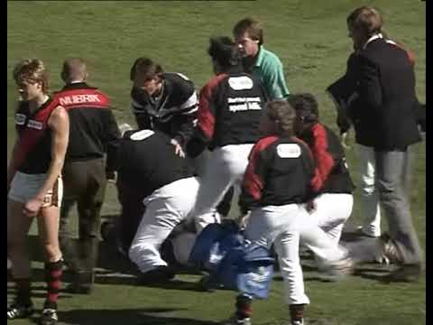 BIGGEST Grand Final Fight/all-in brawl of all time? Collingwood 1990