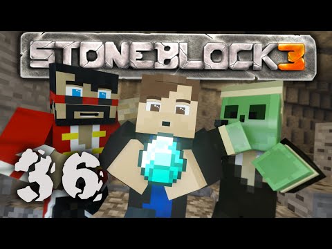 STONEBLOCK 3 MODDED MINECRAFT 1.18 ft. CaptainSparklez & PeteZahHutt - Ep. 36 - The End
