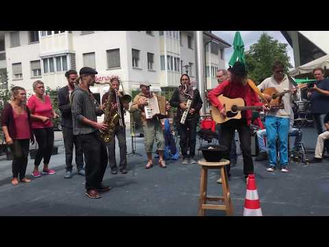 2017 08  12 Gomera Street Band am Blauen Platz in Lustenau (Kurzversion)