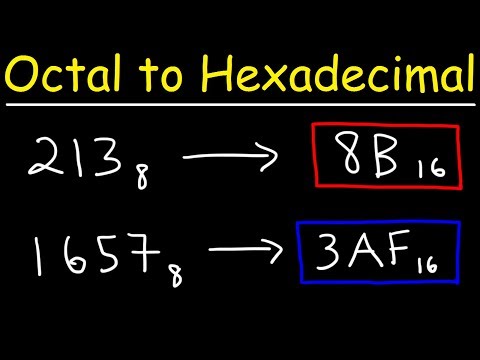 Octal to Hexadecimal Conversion The Easy Way