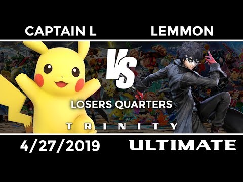 Trinity 2019: Losers Quarters - TGS|Captain L (Pikachu) vs Lemmon (Joker)