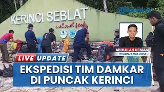 10 Personel Damkar Batanghari Siap Kibarkan Bendera di Puncak Gunung Kerinci Sambut HUT ke-106