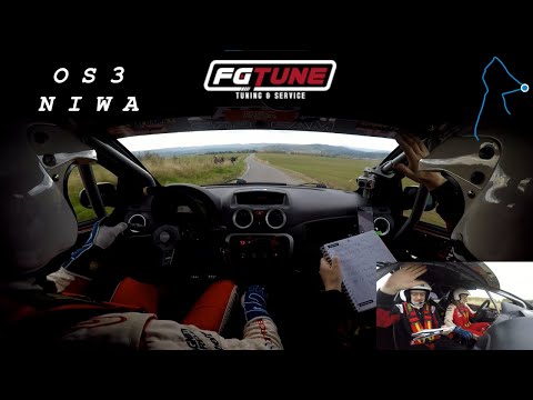 ONBOARD #16 OS 3  Niwa 🔥 Tarmac Masters 2022 - 5. Rally Radków - Ferenc, Paduch (Citroen C2)