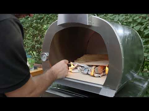 Building a Fire in the Cru 32 G2 Wood Fired Pizza Oven