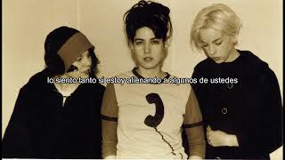 white boy - bikini kill sub español