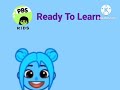 PBS Kids Ready To Learn Funding Bumper 2001 PBS Kids System Cue Dot 1999 TT World Version