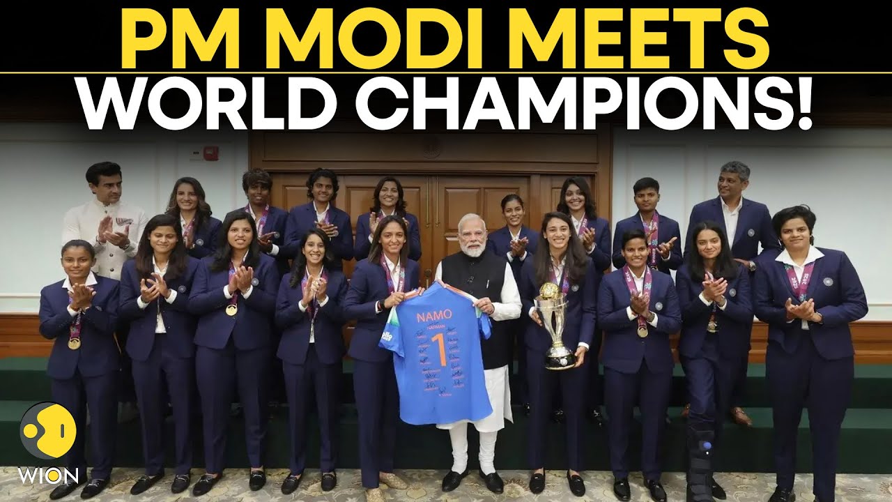 LIVE: PM Modi Hosts World Cup Champions At 7 LKM After Winning Maiden ICC Women's Cricket World Cup