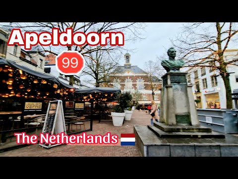 Walk in Apeldoorn City, Netherlands|| Walking Santai