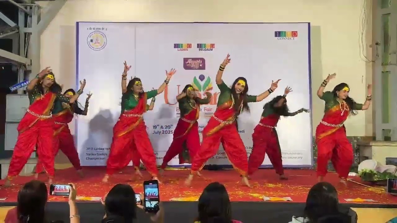 Marathi folk dance#Gondhal# Dance competition