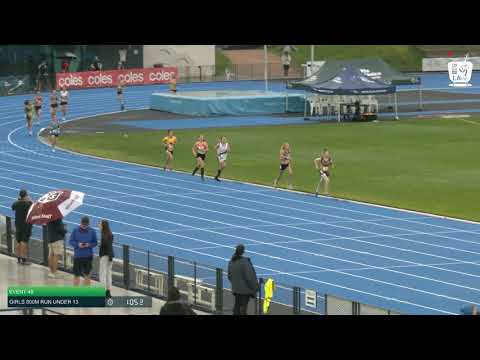 Girls Under 13 800m H2 - 2020 State Combined Events Championships // LAVicTV