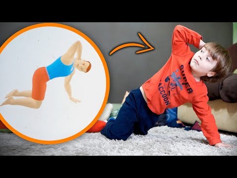 WORKOUT ROUTINE AT HOME WITH 2 KIDS!! Brancoala Family Fun Daily Vlog