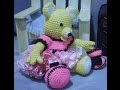 Crocheted We Bear Party Dress Outfit