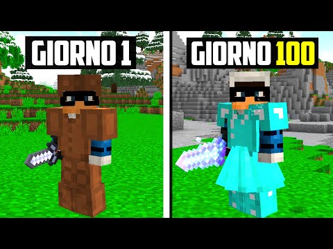 SOPRAVVIVO 100 GIORNI NEL MONDO PIÙ DIFFICILE DI MINECRAFT - KENDAL